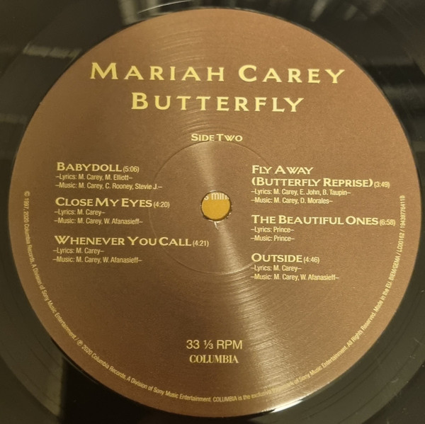 Mariah Carey - Butterfly | Columbia (19439776411) - 4 Mariah Carey - Butterfly | Columbia (19439776411) - 4