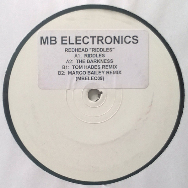 Redhead - Riddles | MB Elektronics (MBELEK008) - main