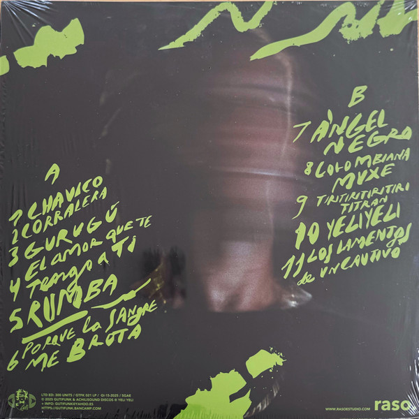 Yeli Yeli & ROMERO - Jamón, Romero y Chocolate | Gutifunk & Achilisound Discos (GTFK 021 LP) - 2