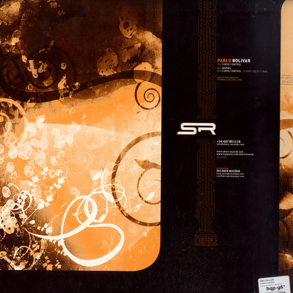 Pablo Bolivar - Curve Control | S'hort Records (SHORT010) - 2 Pablo Bolivar - Curve Control | S'hort Records (SHORT010) - 2