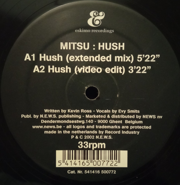 Mitsu - Hush | Eskimo Recordings (541416 500772)