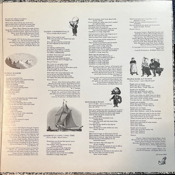 B.J. Thomas - Songs | Paramount Records (PAS-6052) - 3 B.J. Thomas - Songs | Paramount Records (PAS-6052) - 3