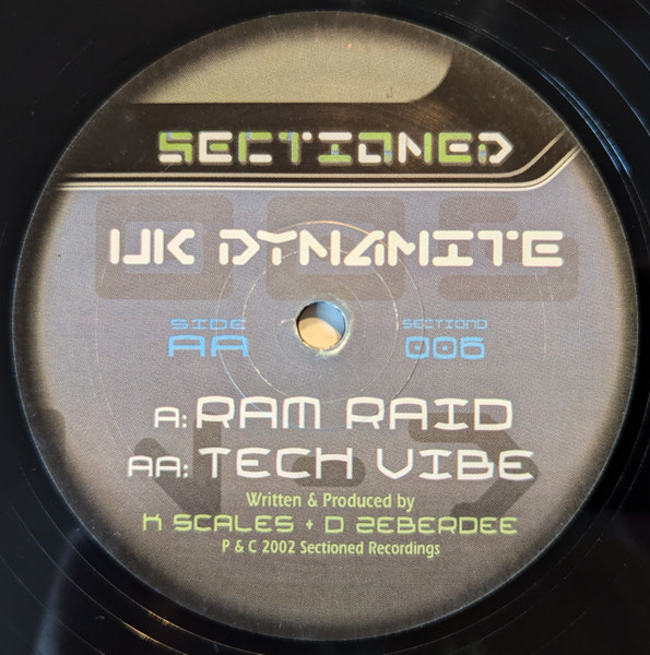 UK Dynamite - Ram Raid | Sectioned Recordings (SECTIOND 006) - 3