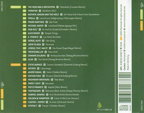 Dominik Eulberg - Kreucht & Fleucht | Mischwald (MWCD001) - 2 Dominik Eulberg - Kreucht & Fleucht | Mischwald (MWCD001) - 2