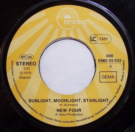 New Four - Sunlight, Moonlight, Starlight | Emidisc (006 EMD-25 533) - 3