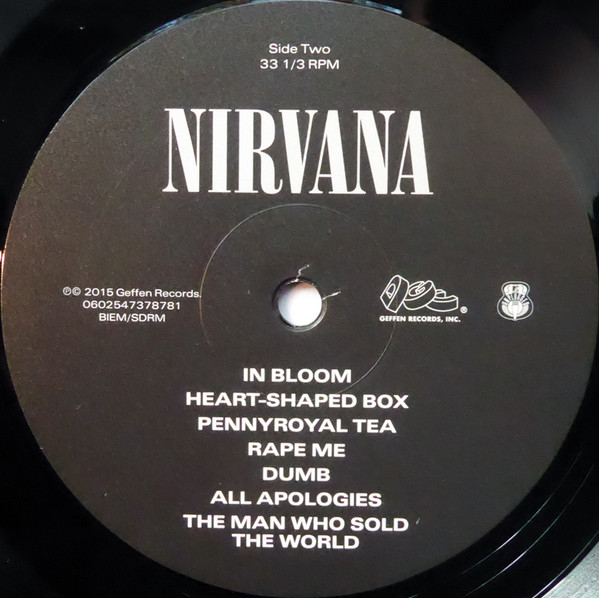 Nirvana - Nirvana | DGC (0602547378781) - 4