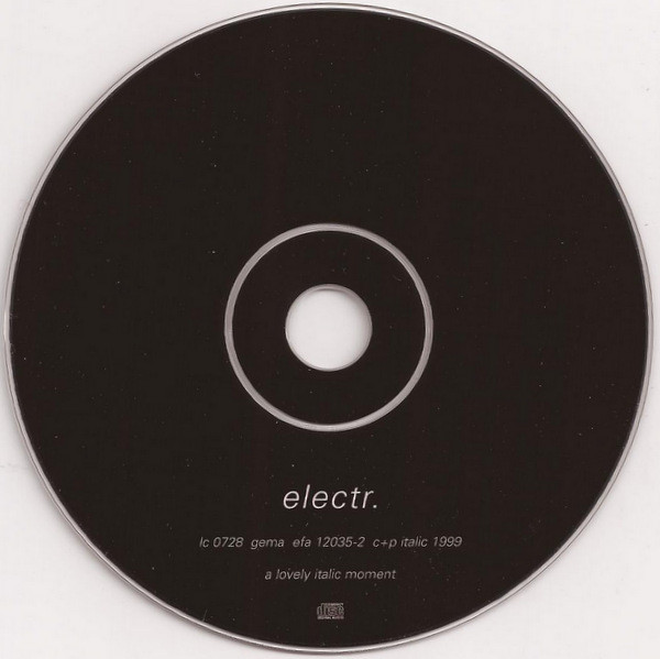 Antonelli Electr. - Me, The Disco Machine | Italic (EFA 12035-2) - 3