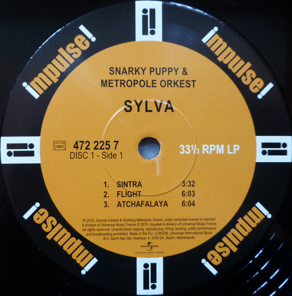 Snarky Puppy & Metropole Orchestra - Sylva (2LP - 2015 Reissue) [Vinyl] | Impulse! (472 225 9) - 4