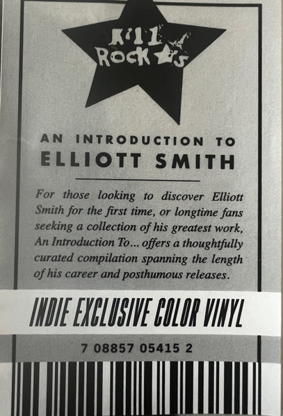 Elliott Smith - An Introduction To Elliott Smith - LP | Kill Rock Stars (KRS541) - 3
