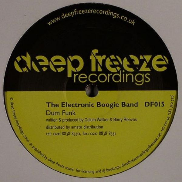 Electronic Boogie Band - Dum Funk / Weird Jazz | Deep Freeze Recordings (DF015) - main
