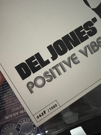 Del Jones / Del Jones' Positive Vibes - Court Is Closed | Now-Again Records (NA 5218) - 2 Del Jones / Del Jones' Positive Vibes - Court Is Closed | Now-Again Records (NA 5218) - 2