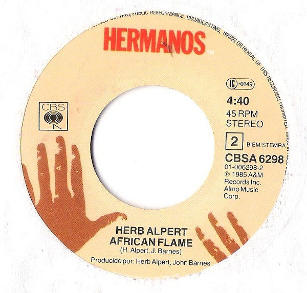 Hermanos - Cantaré, Cantarás = I Will Sing, You Will Sing | CBS (A-6298) - 4