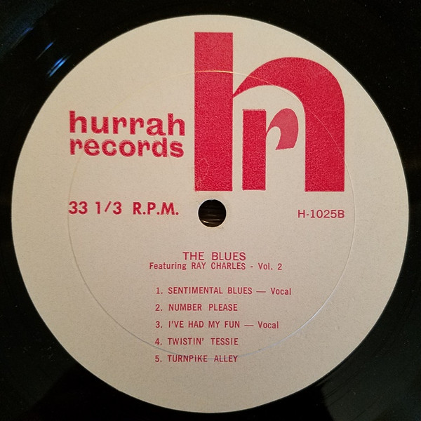 Ray Charles - The Blues Featuring Ray Charles Vol.2 | Hurrah Records (H-1025) - 4