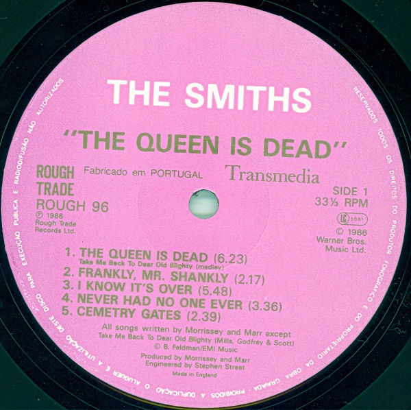 The Smiths - The Queen Is Dead | Rough Trade (ROUGH 96) - 3