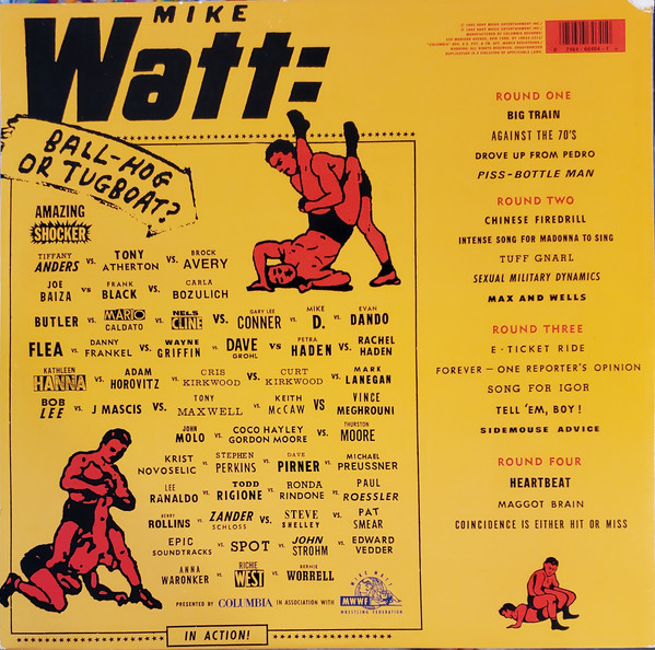 Mike Watt - Ball-Hog Or Tugboat? | Columbia (C2 66464) - 4 Mike Watt - Ball-Hog Or Tugboat? | Columbia (C2 66464) - 4