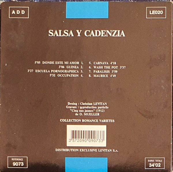Various - Salsa Y Cadenzia | Romance Variétés (9073) - 2