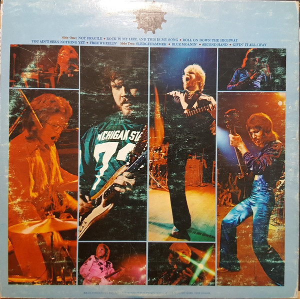 Bachman-Turner Overdrive - Not Fragile [Vinyl] | Mercury (SRM-1-1004) - 2