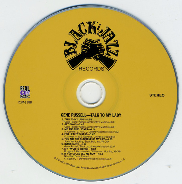 Gene Russell - Talk To My Lady | Real Gone Music (RGM-1188) - 2