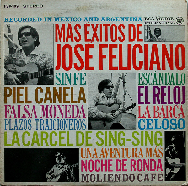 José Feliciano - Más Éxitos De José Feliciano | RCA Victor International (FSP-199)