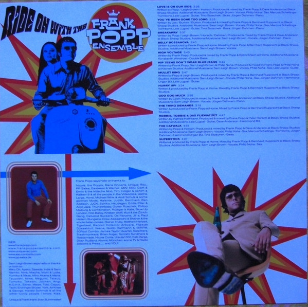 The Frank Popp Ensemble - Ride On With The Frank Popp Ensemble | Unique (UNIQUE 079-1) - 3 The Frank Popp Ensemble - Ride On With The Frank Popp Ensemble | Unique (UNIQUE 079-1) - 3