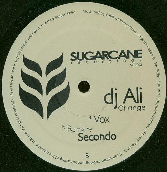 DJ Ali - Change | Sugarcane Recordings (SGR-003)