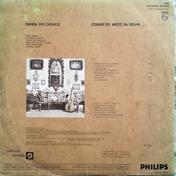 Banda Do Casaco - Coisas Do Arco Da Velha | Philips (2169) - main