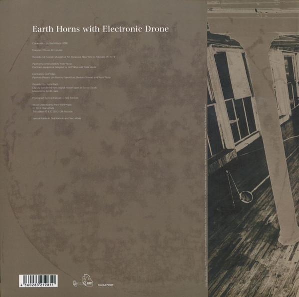 Yoshi Wada - Earth Horns With Electronic Drone | EM Records (EM1081LP) - 2