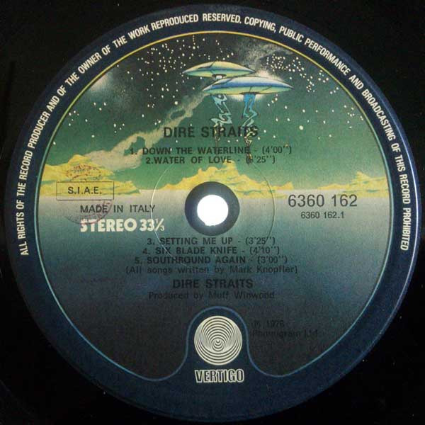 Dire Straits - Dire Straits | Vertigo (6360 162) - 3