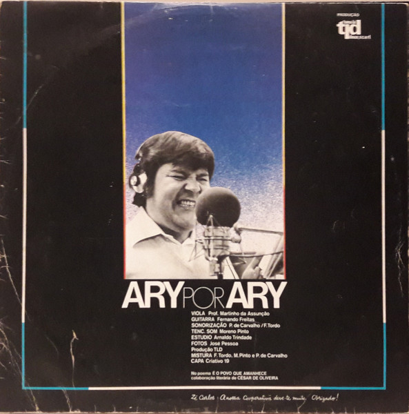 José Carlos Ary Dos Santos - Ary Por Ary | Toma Lá Disco (TLP 008)