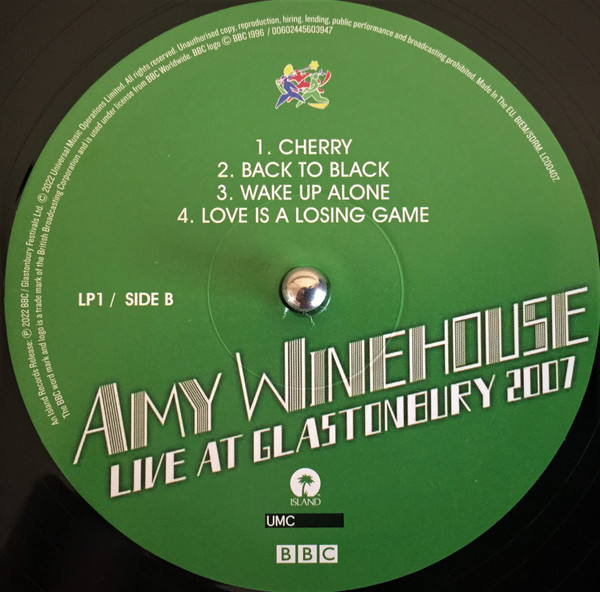 Amy Winehouse - Live At Glastonbury 2007 | UMC (4555684) - 4 Amy Winehouse - Live At Glastonbury 2007 | UMC (4555684) - 4