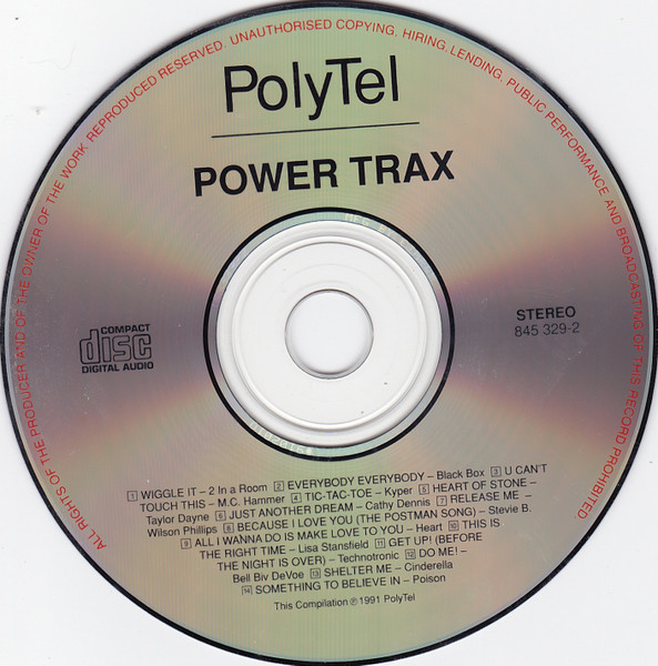 Various - Power Trax | PolyTel (845 329-2) - 4 Various - Power Trax | PolyTel (845 329-2) - 4