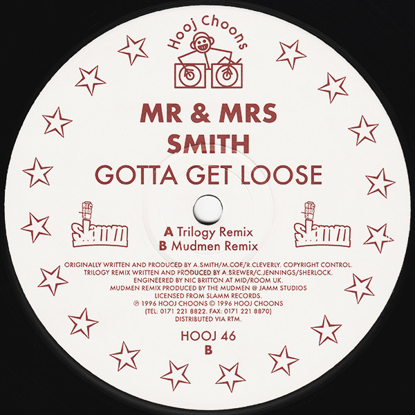 Mr. & Mrs. Smith - Gotta Get Loose | Hooj Choons (H OOJ 46) - 4