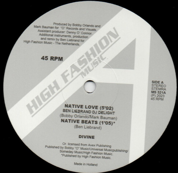 Divine - Native Love | High Fashion Music (MS 521)