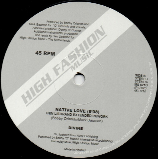 Divine - Native Love | High Fashion Music (MS 521) - 2 Divine - Native Love | High Fashion Music (MS 521) - 2