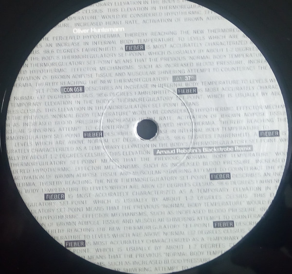 Oliver Huntemann - Fieber Remixed | Confused Recordings (CON 58) - 2