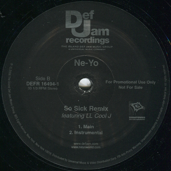 Ne-Yo - When You're Mad | Def Jam Recordings (DEFR 16494-1) - 3 Ne-Yo - When You're Mad | Def Jam Recordings (DEFR 16494-1) - 3