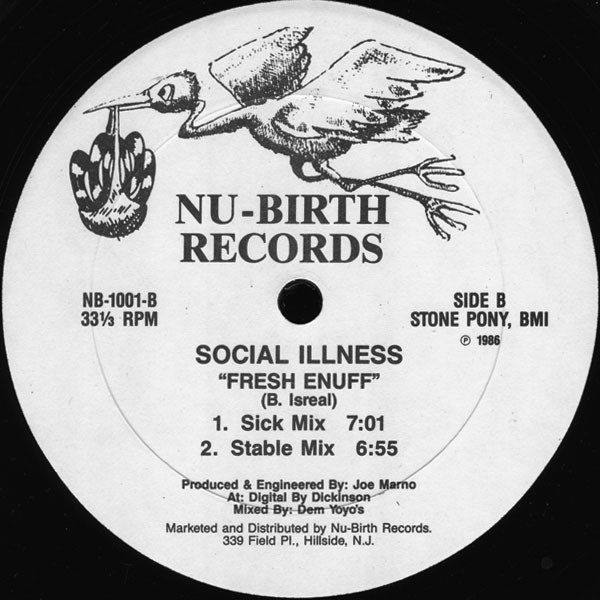 Social Illness - Fresh Enuff | Nu-Birth Records (NB-1001) - 2 Social Illness - Fresh Enuff | Nu-Birth Records (NB-1001) - 2