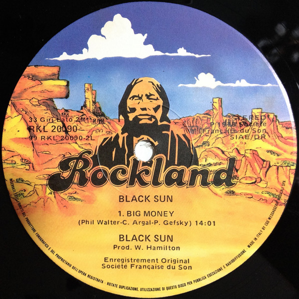 Black Sun - Black Sun | Rockland Records (RKL 20090) - 3