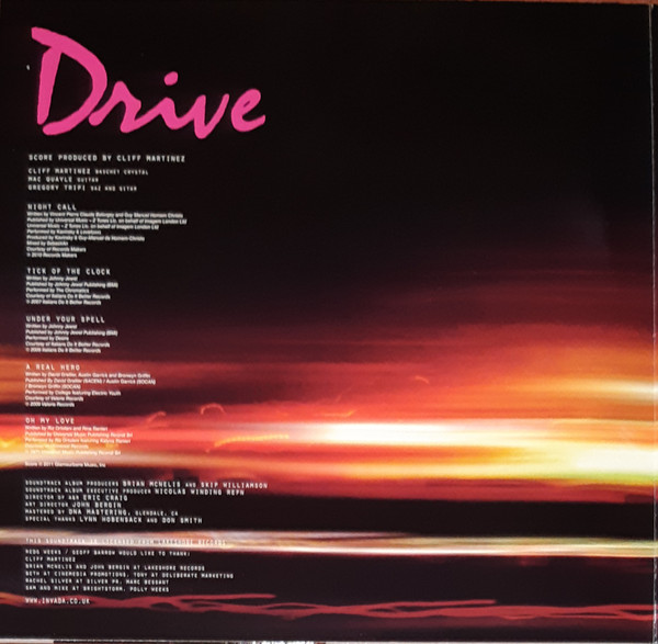 Cliff Martinez - Drive (Original Motion Picture Soundtrack) | Invada (INV106LP23) - 3 Cliff Martinez - Drive (Original Motion Picture Soundtrack) | Invada (INV106LP23) - 3