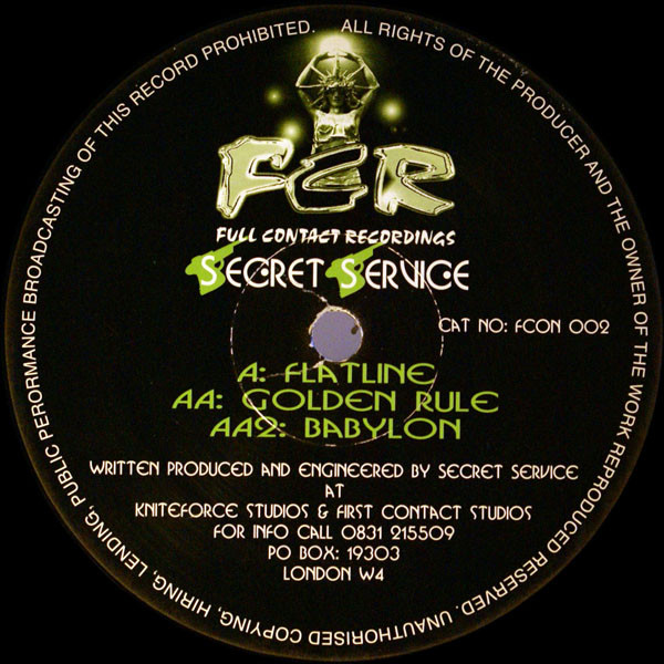 Secret Service - Flatline | Full Contact Recordings (FCON 002)