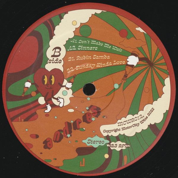 Andrés - Sunday Kinda Love | MotorCity Wine Recordings (MCWR012) - 3 Andrés - Sunday Kinda Love | MotorCity Wine Recordings (MCWR012) - 3
