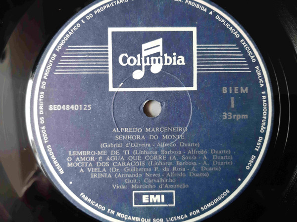 Alfredo Marceneiro - The Fabulous Marceneiro | Columbia (8E 048 40125) - 3