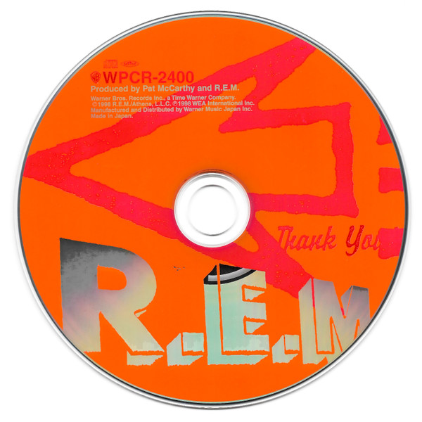 R.E.M. - Up [CD - 1st Japan Press 1998 - Mint/Mint] Alt Rock | WEA Japan (WPCR-2400) - 4