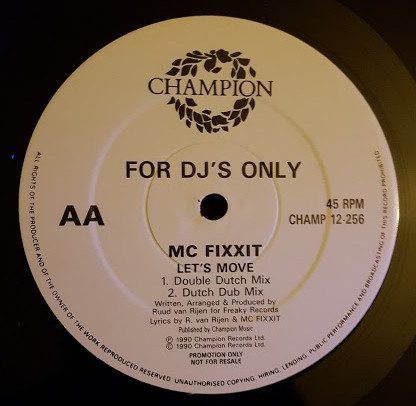 MC Fixx It - Let's Move | Champion (CHAMP 12-256) - 2