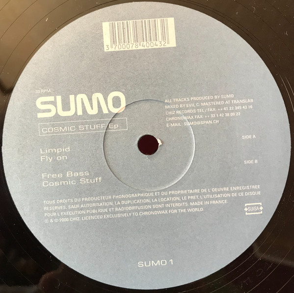 Sumo - Cosmic Stuff | Chiz (Chiz 001)