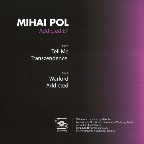 Mihai Pol - Addicted EP | Storytellers (STORY002) - 2 Mihai Pol - Addicted EP | Storytellers (STORY002) - 2