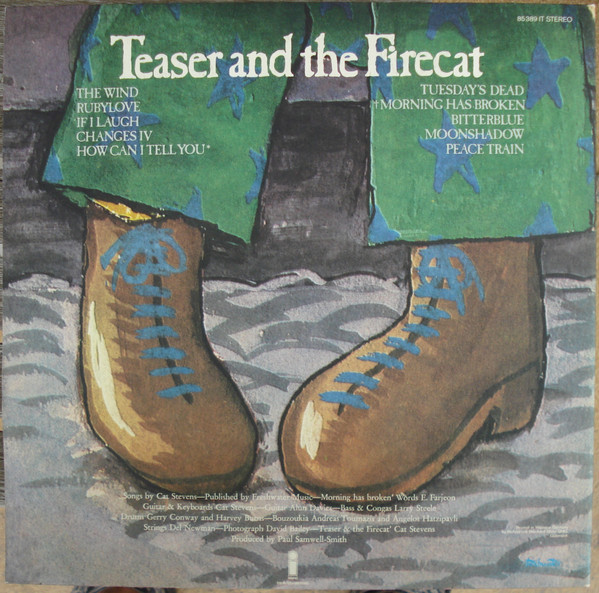 Cat Stevens - Teaser And The Firecat | Island Records (85 389 IT) - 4