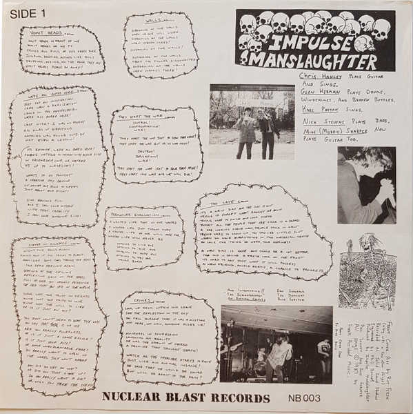 Impulse Manslaughter - He Who Laughs Last... Laughs Alone | Nuclear Blast (NB 003) - 3