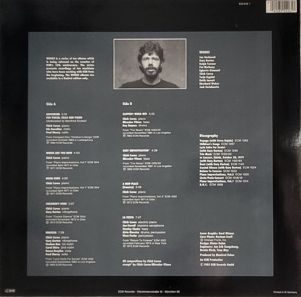 Chick Corea - Works | ECM Records (825 426-1) - 2 Chick Corea - Works | ECM Records (825 426-1) - 2