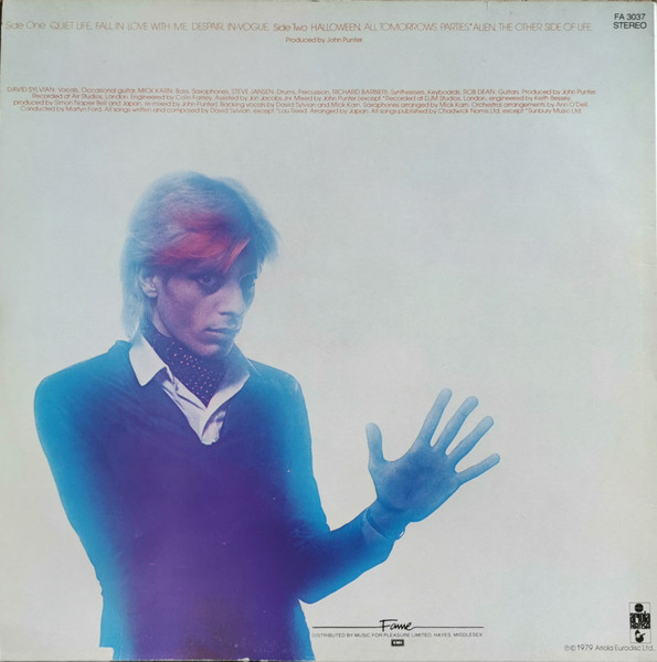 Japan - Quiet Life | Fame (FA 3037) - 2 Japan - Quiet Life | Fame (FA 3037) - 2